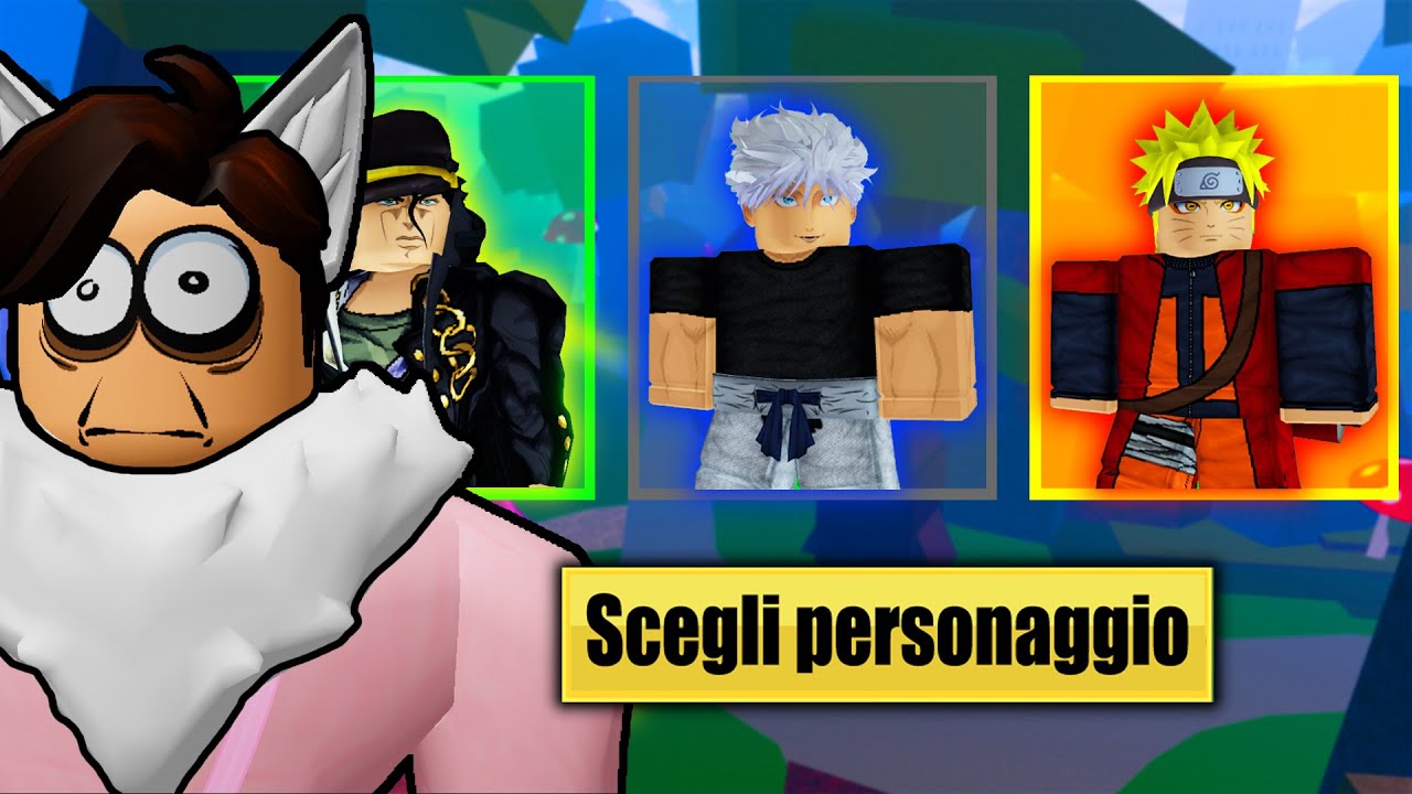ROBLOX BLOX FRUIT Ma i Personaggi Degli ANIME Decidono i MIEI POTERI
