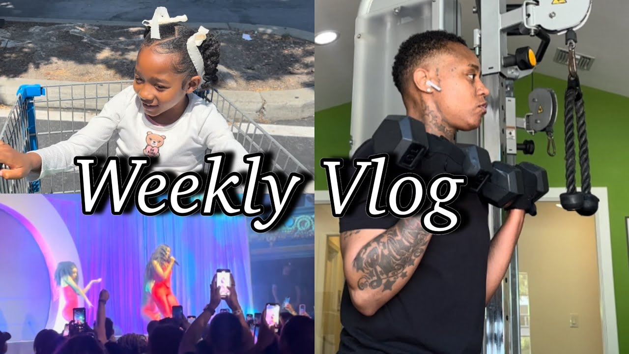 WEEKLY VLOG | intense workout + mother & daughter quality time ￼+ coco jones concert