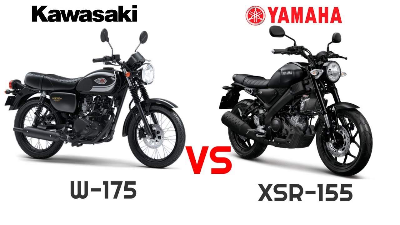 Yamaha XSR 155 VS Kawasaki W 175 _Detailed Comparison_Mileage_Top Speed_Price_BIKE INFORMER