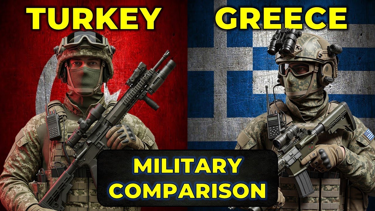 Turkey vs Greece Military Power 2025: The Shocking Truth Revealed!