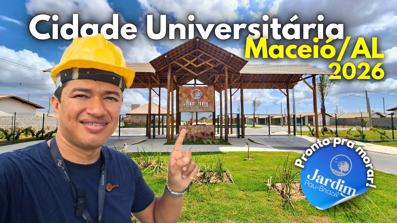 CASA PRONTA - JARDIM PAU-BRASIL - Casa com 2 quartos em Condomínio na Cidade Universitária Maceió/AL