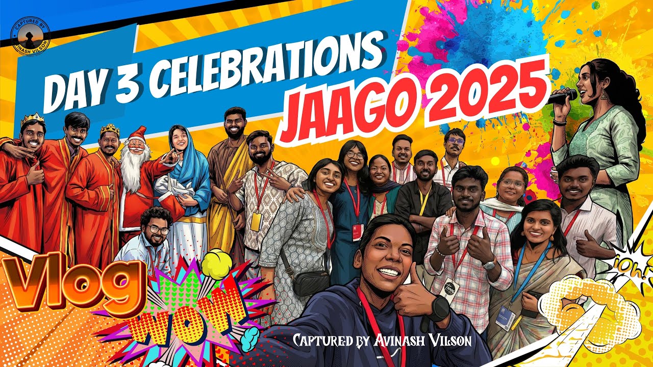 Day 3 Celebrations Jaago 2025 | Captured by Avinash Vilson 