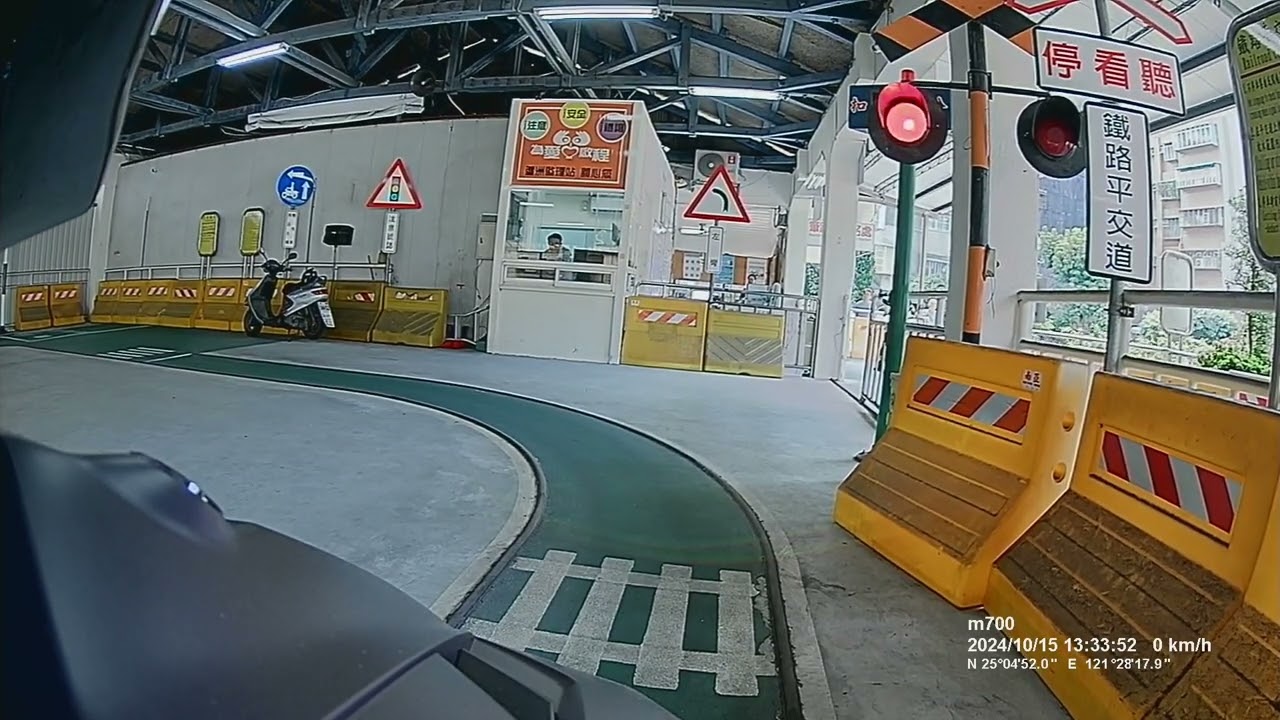 2024/10/15 台灣普通重型機車駕照路考 1 take pass(地點：蘆洲監理所）