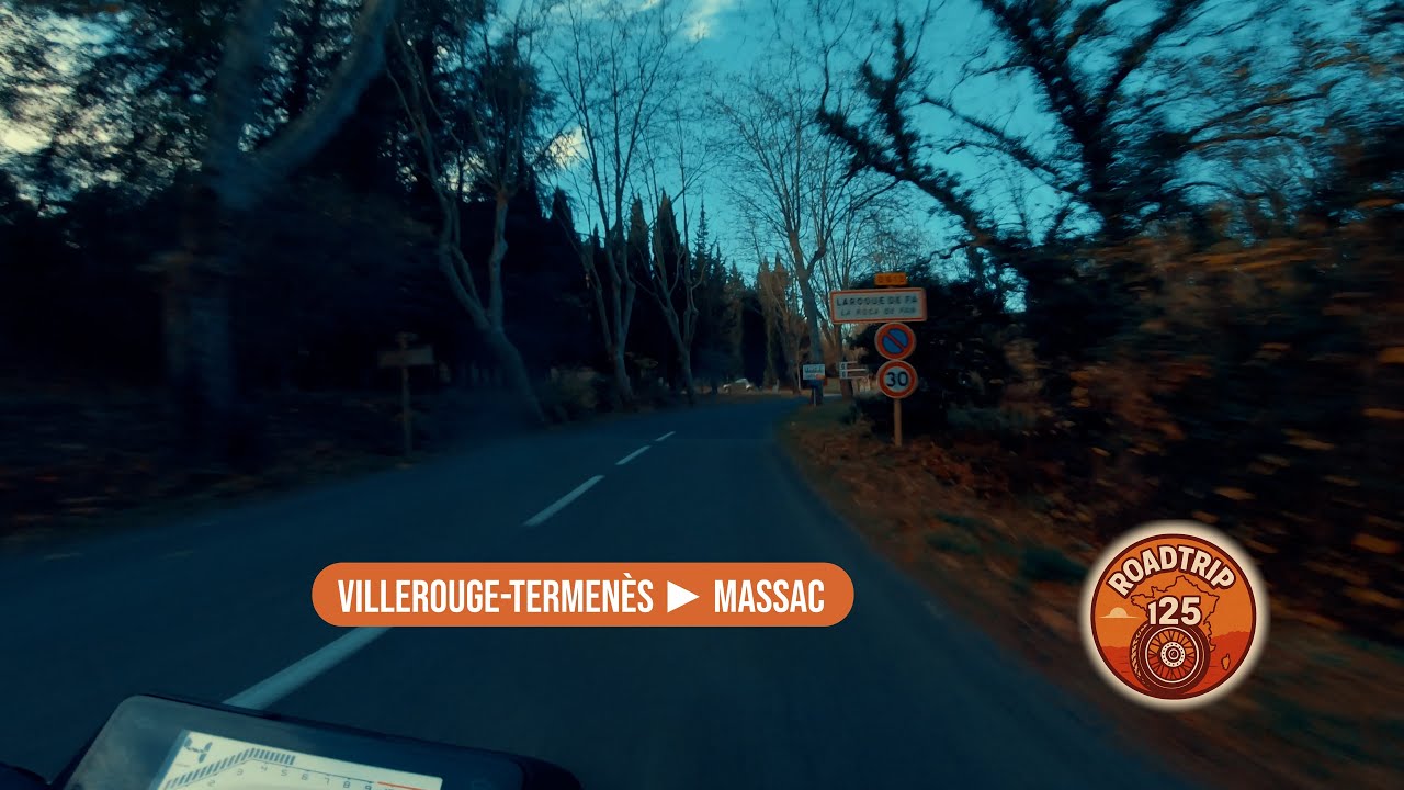 Villerouge-Termenès ► Massac | Zontes Scrambler X 125