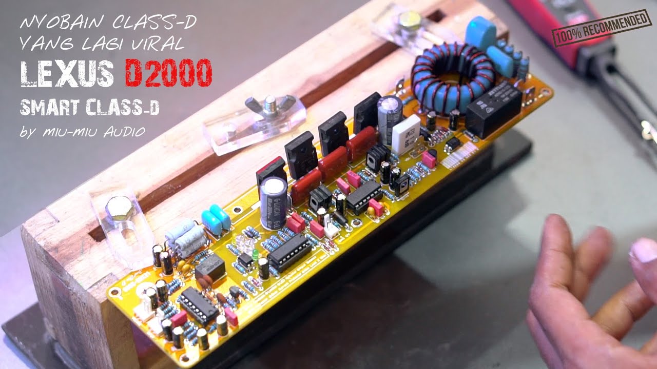 Class-D Lexus D2000 Dual Feedback