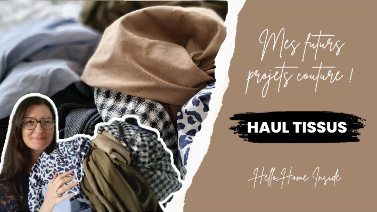 Haul tissus couture 🧵│ Les Coupons de Saint Pierre – Matières, tombé & idées de projets à coudre