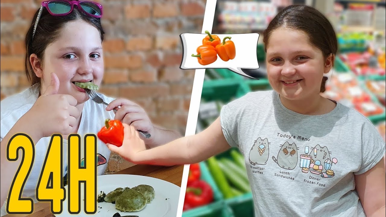 JEM TYLKO JEDZENIE NA LITERĘ P 😱 PRZEZ 24H ❗
