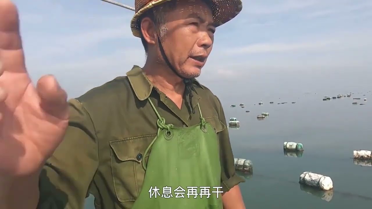 闸门关死后再上船出海，这里的海蛎最怕被螺吃，收获几大袋回去了 #赶海 #贻贝 #海蛎 #螺 #海鲜
