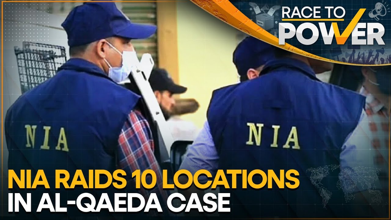 NIA Targets Al-Qaeda Network In India, Raids 10 Locations In Al-Qaeda Case | WION | Race To Power