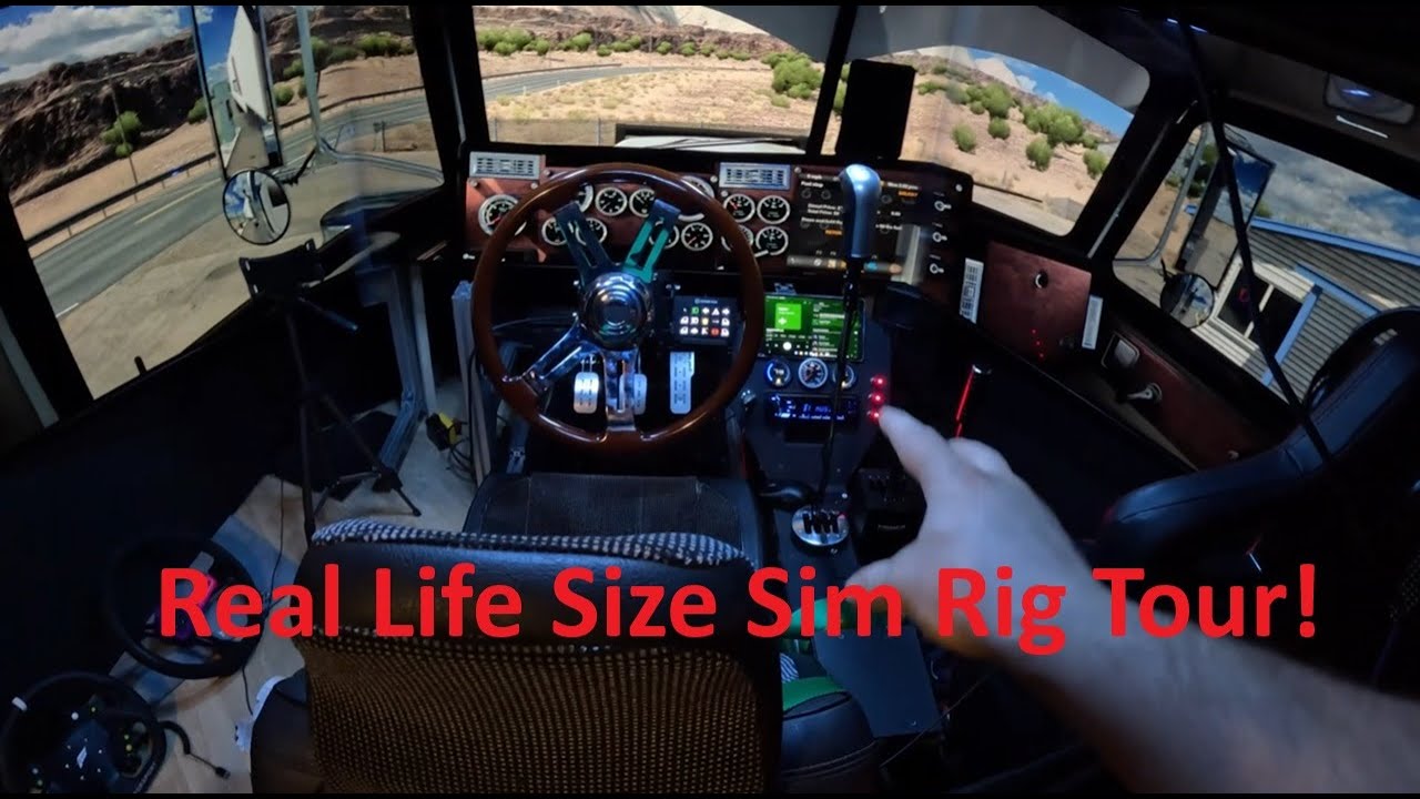 Real Life Size Sim Rig Tour 55