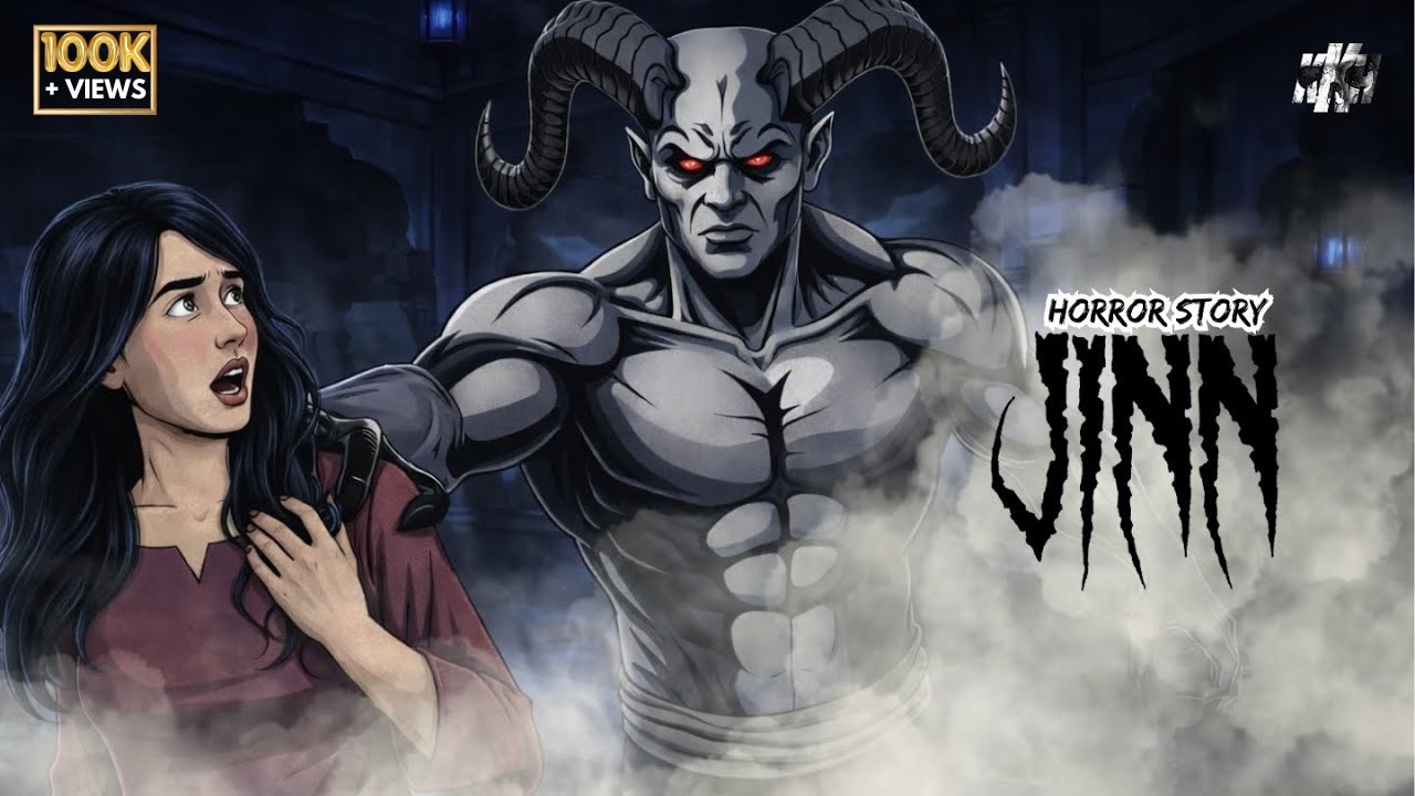 Jinn Horror Story | जीन | Hindi Horror Stories | Knock Knock Horror | Animated Stories