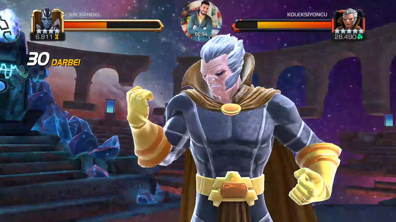 Marvel contest of champions 5.2 collector (koleksiyoncu) %100 act. And Iceman rank 5