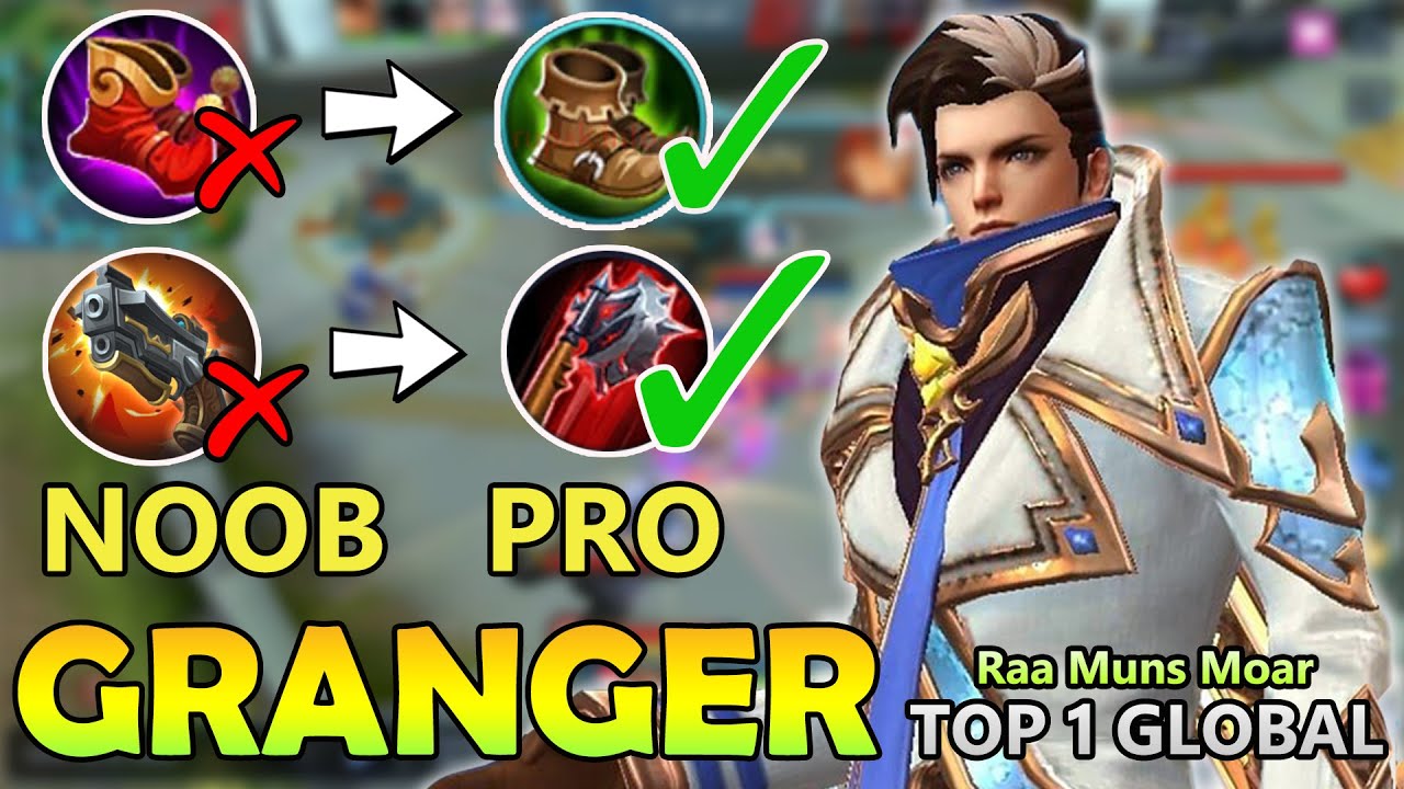 GRANGER  BEST BUILD  - TOP 1 GLOBAL GRANGER ~GRANGER MOBILE LEGENDS