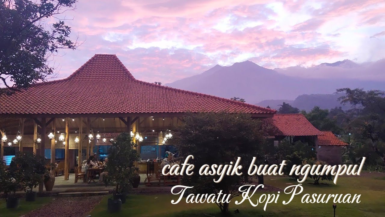 Asikk ada cafe estetik di Pasuruan. TAWATU KOPI !!!