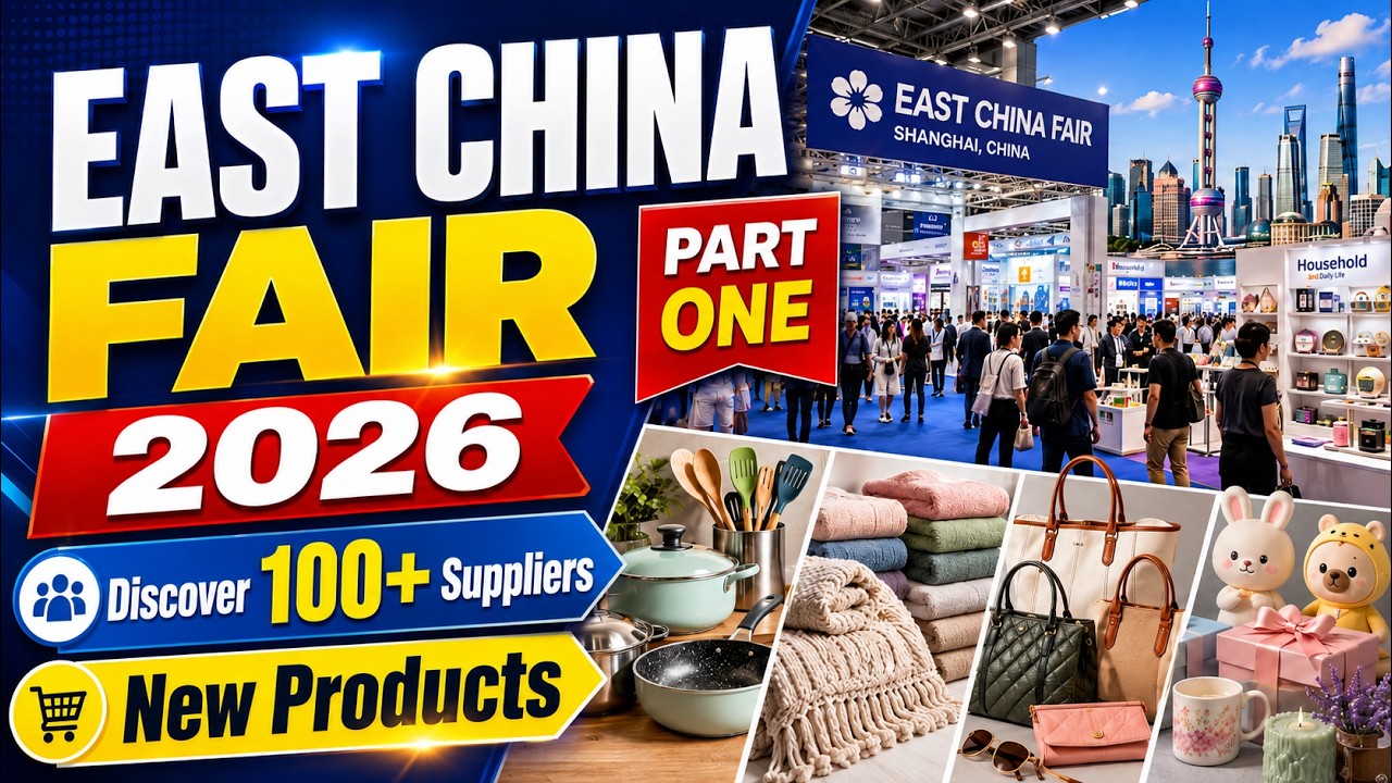 East China Fair 2026 | Discover 175 Suppliers and New Products | #ExpoWalk | Part 1 #chinasuppliers