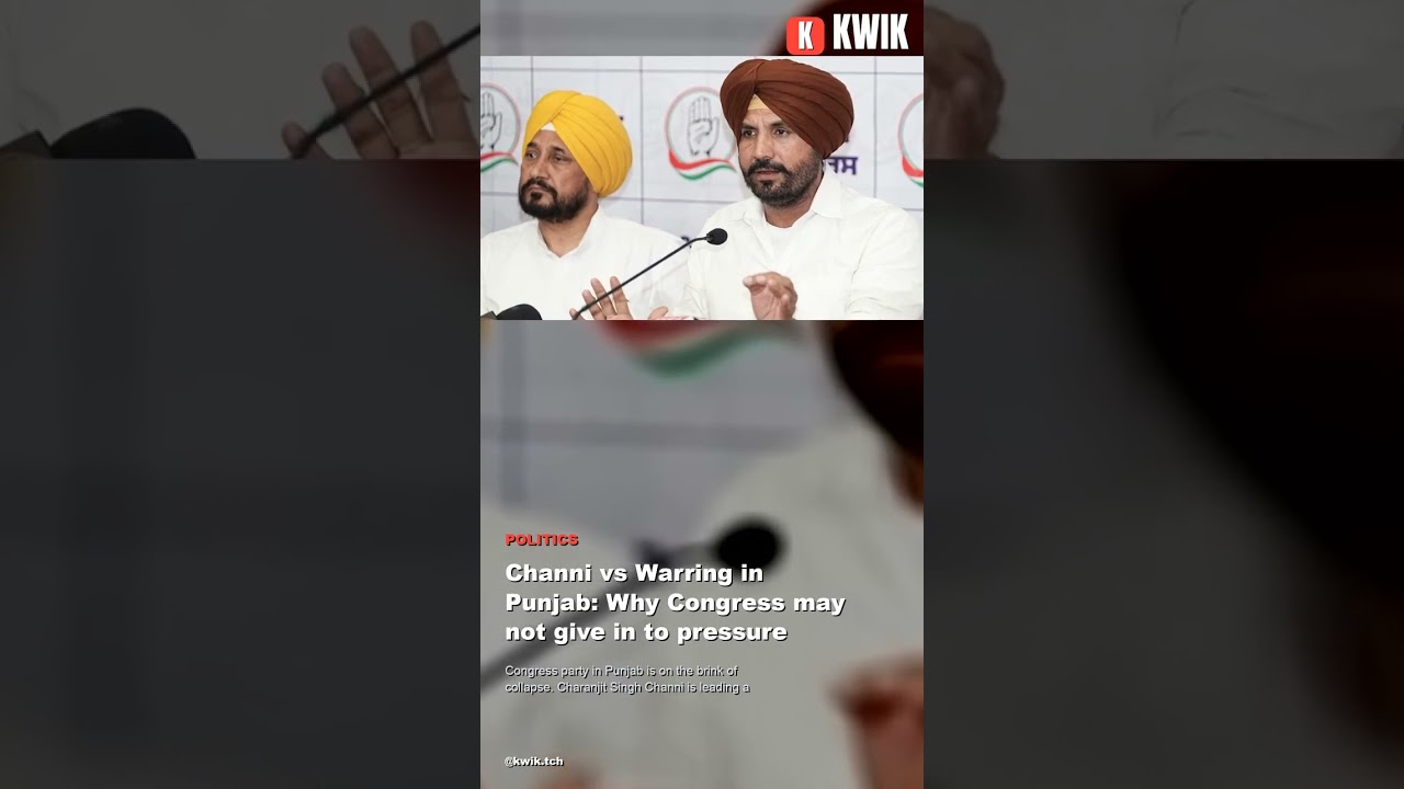 Channi vs Warring in Punjab: Why Congress may not give in to pressure politics