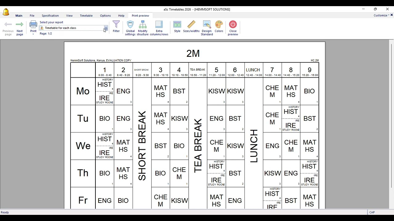 CREATING DIVISIONS IN ASC TIMETABLES