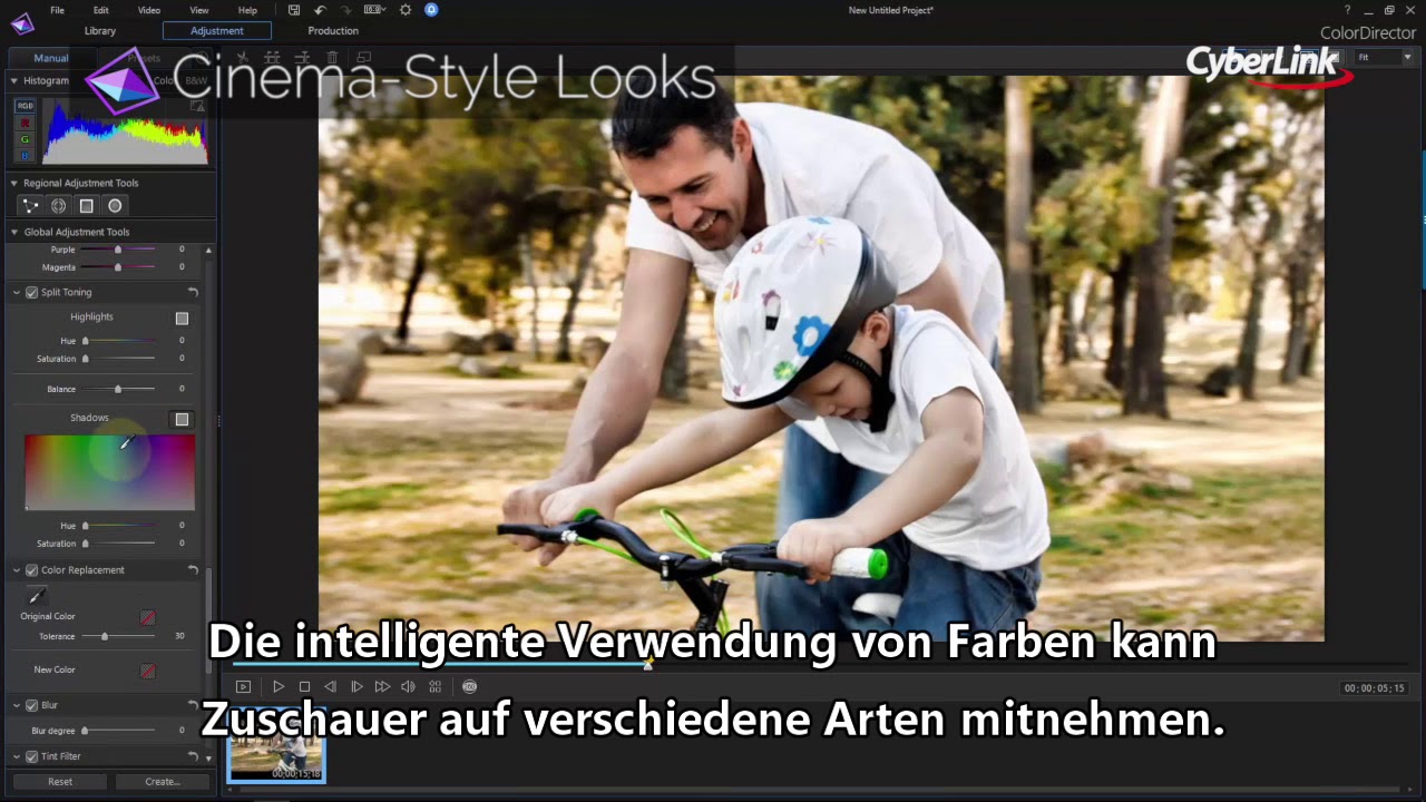 ColorDirector 6  |  Intuitive Farbbearbeitung