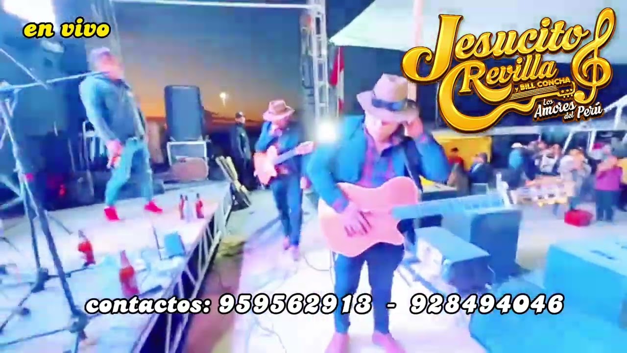 JESUCITO REVILLA ⭕️( EN VIVO)⭕️  y BILL CONCHA    asociacion la estrella pedregal majes
