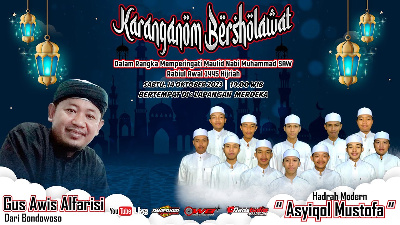 🔴Live Karanganom Bersholawat | Gus Awis Alfarisi Bersama Hadroh Modern 