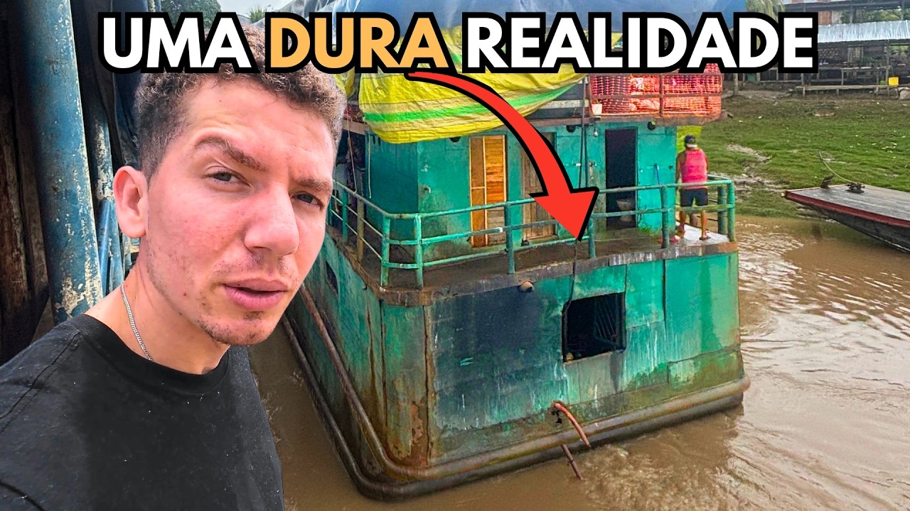 ISOLADOS TRÊS DIAS DE BARCO NA AMAZÔNIA PERUANA