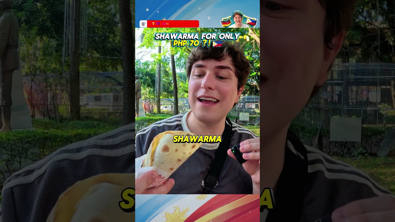 🇵🇭 Не могу поверить, что шаурма в Маниле стоит ВСЕГО 70 песо?! 🤯🌯