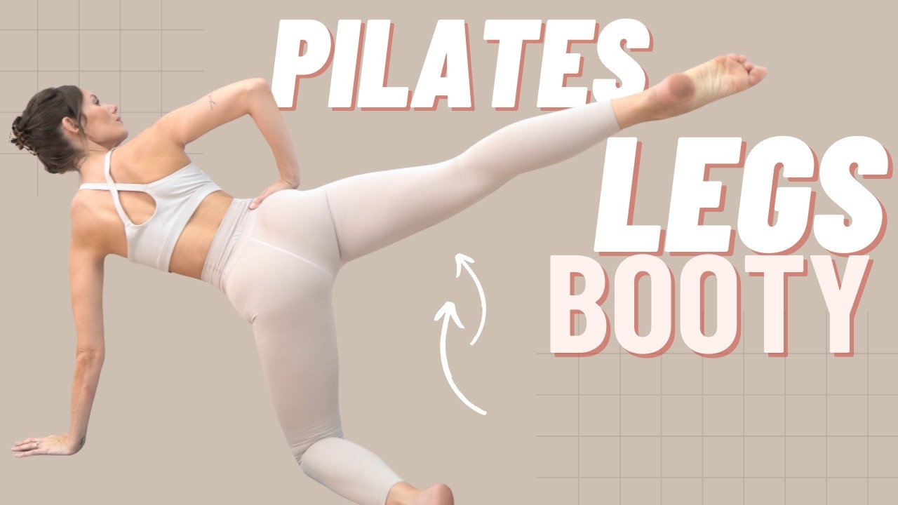 15 MIN Pilates BOOTY & LEGS - kurzes effektives Workout für zuhause!