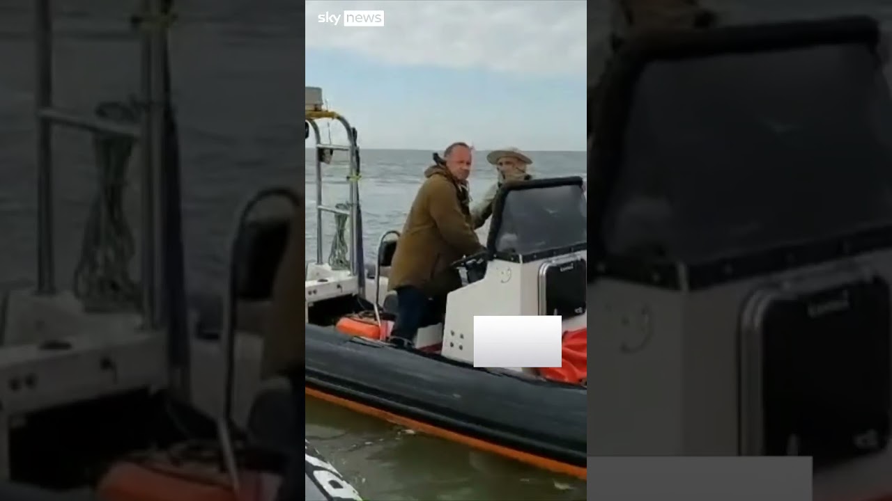 Drug smugglers attempt getaway swim