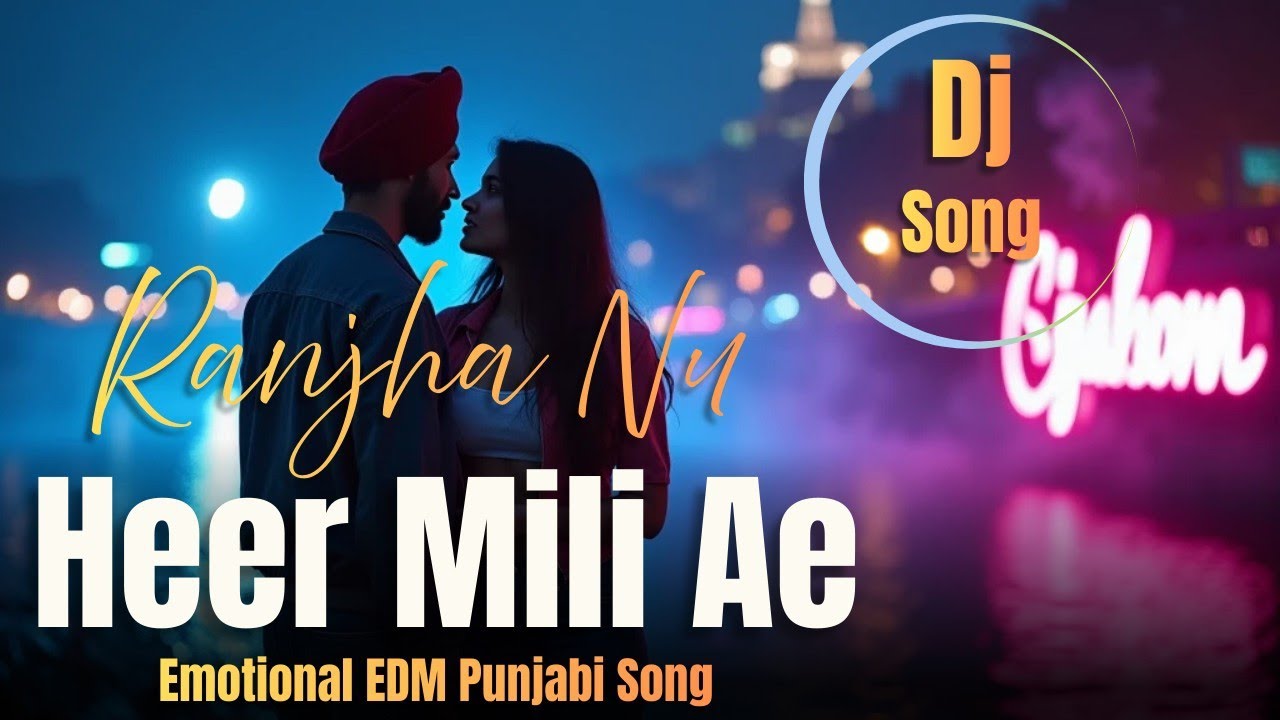 NEW PUNJABI SONG | RANJHA NU HEER MILI AE X EDM MIX | DJ SONG | KHAND LAGDI PUNJABI SONG #music  