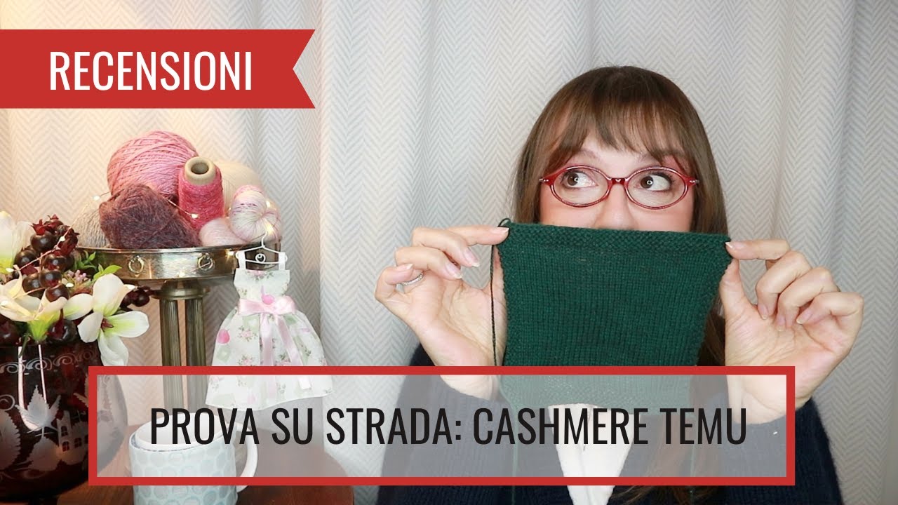 HO PROVATO IL CASHMERE TEMU COSÌ NON DOVETE FARLO VOI