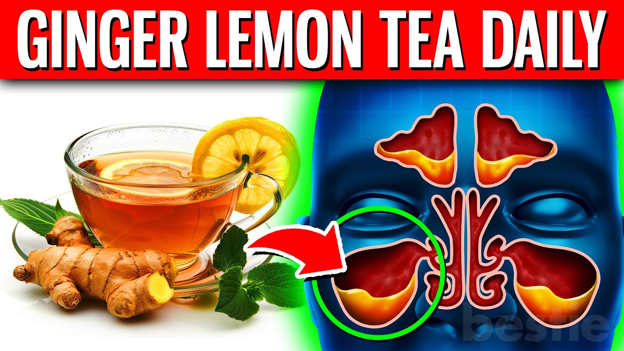 1 Cup Of Ginger Lemon Tea DAILY Does THIS To Your Body