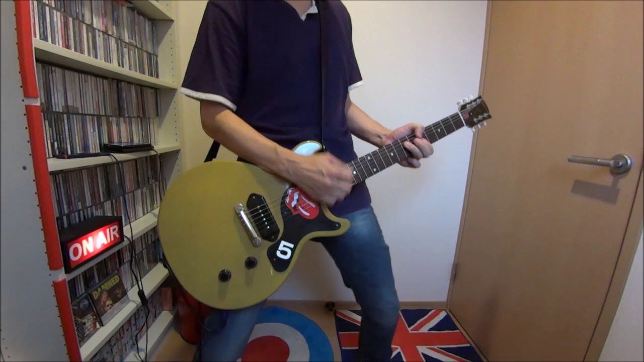 The Damned - Jet Boy Jet Girl, Guitar Cover