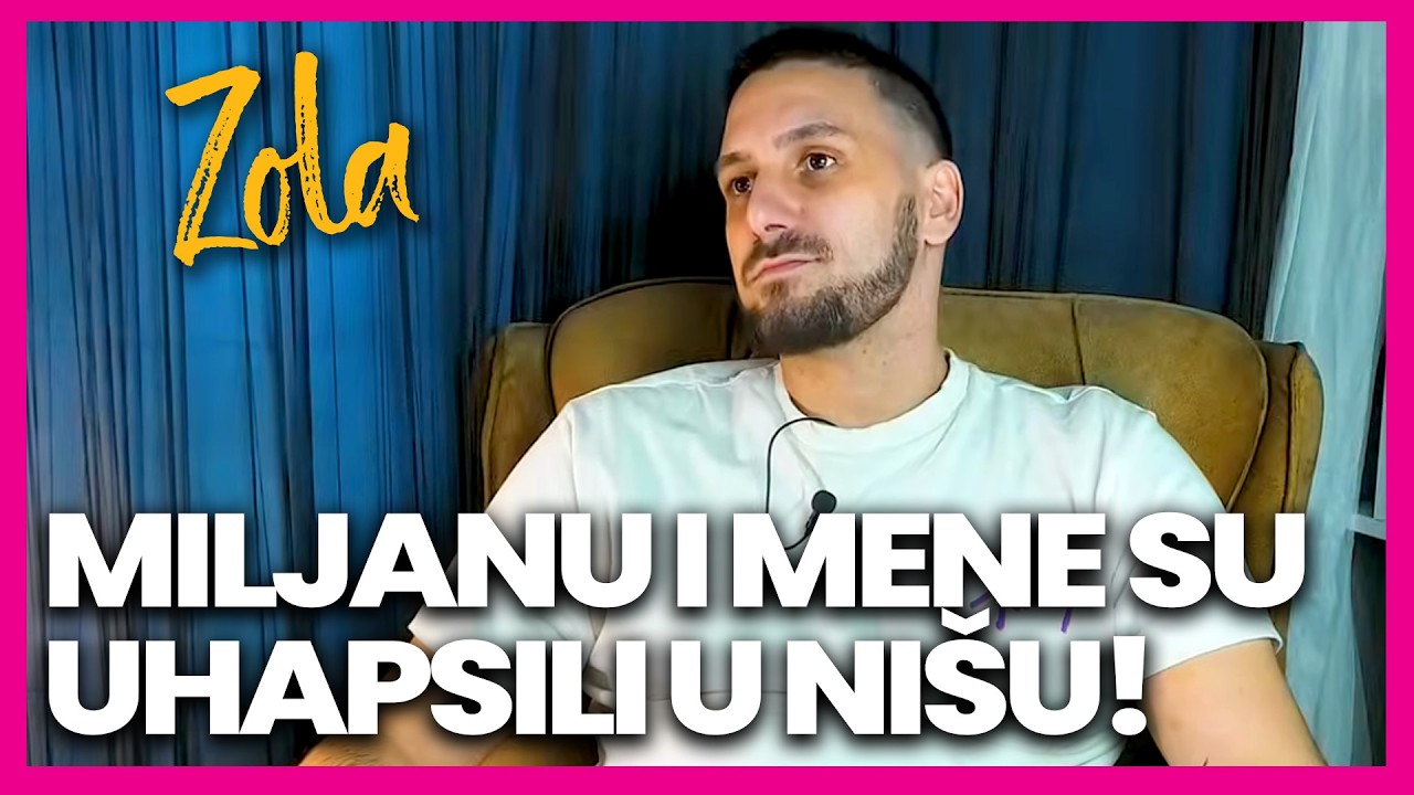 Miljanu i mene su zajedno uhapsili! Zola: Uzela je noz, doslo je pet policajaca i odveli su nas...