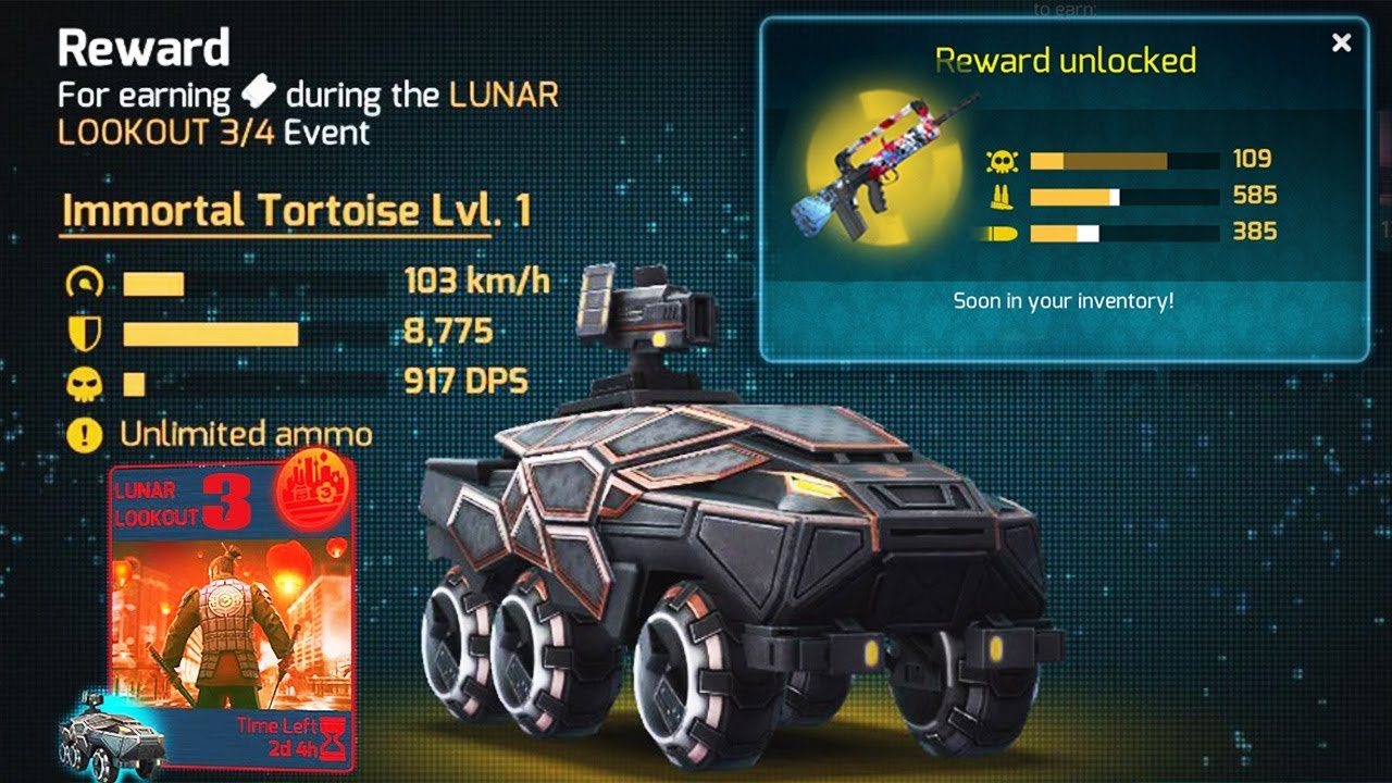 GANGSTAR VEGAS - UNLOCK GIANT TANK IMMORTAL TORTOISE & LUN-4R | LUNAR LOOKOUT 3