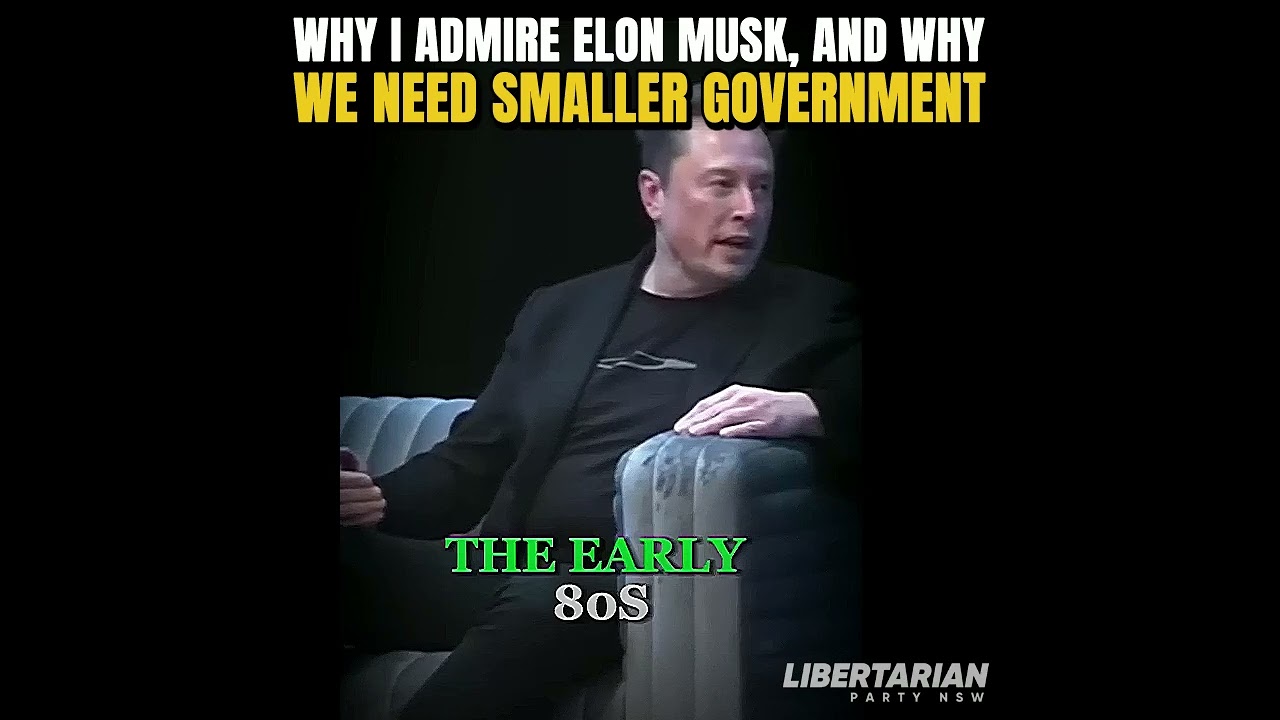ELON MUSK on why we NEED SMALLER GOVERNMENT | John Ruddick