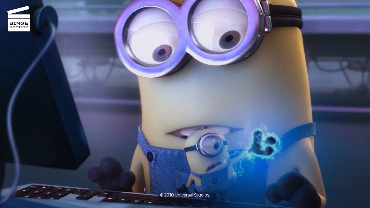 Despicable me (8/9) | Gru steals the moon | Cartoon For Kids