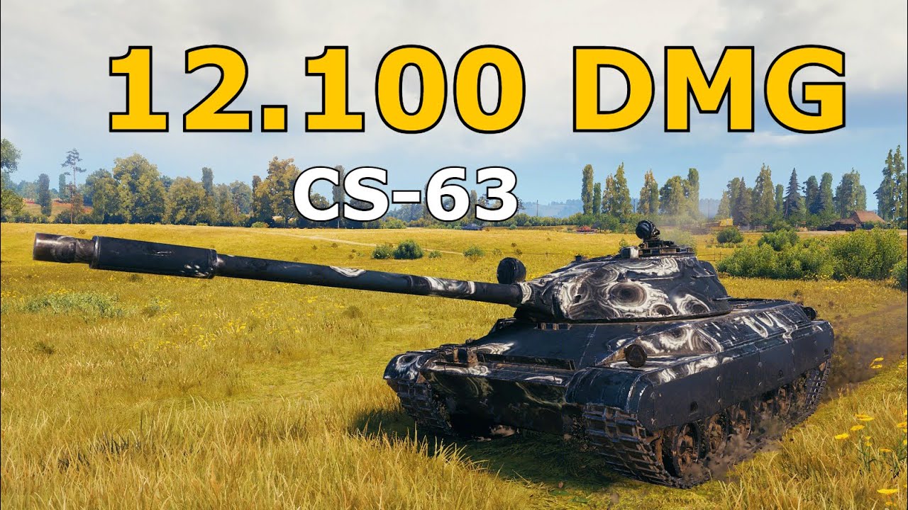 World of Tanks CS-63 - 2 Kills 12,1K Damage