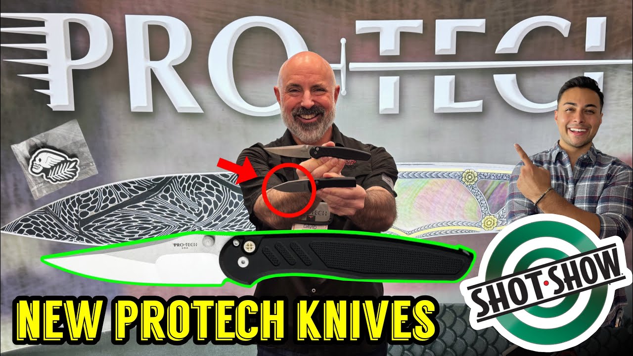 Новые ножи ProTech на выставке Shot Show 2026 | Avalon, Manual TR-3, Chavez Scapegoat Auto!