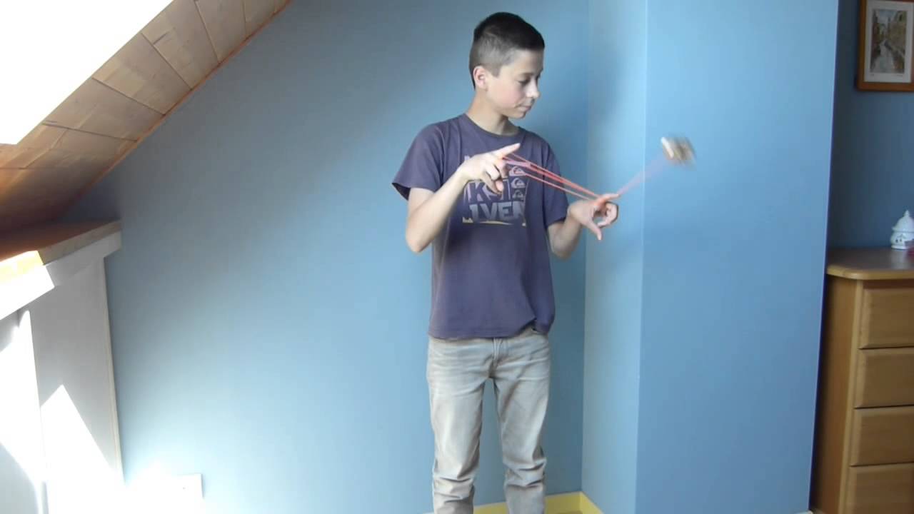 yoyo freestyle tuto : trapeze et double or nothing : figure n°3