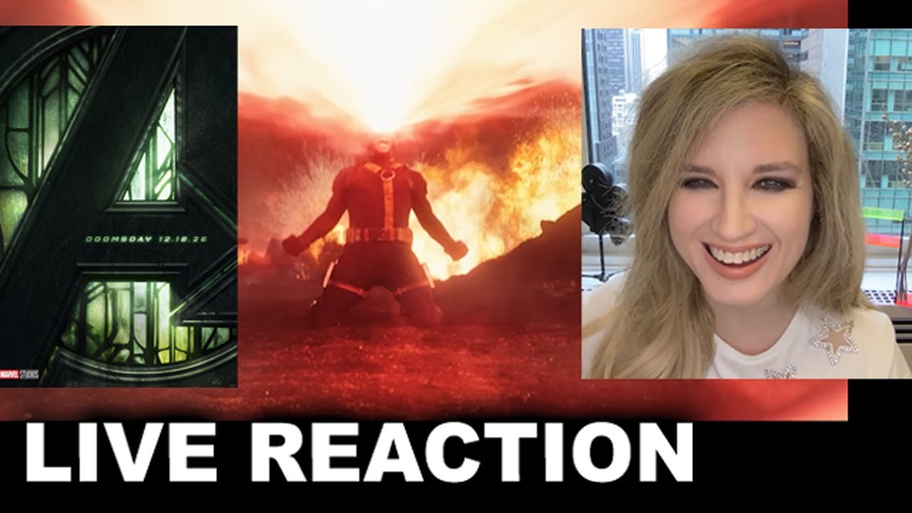 Avengers Doomsday X-Men Trailer REACTION - Cyclops!!!!