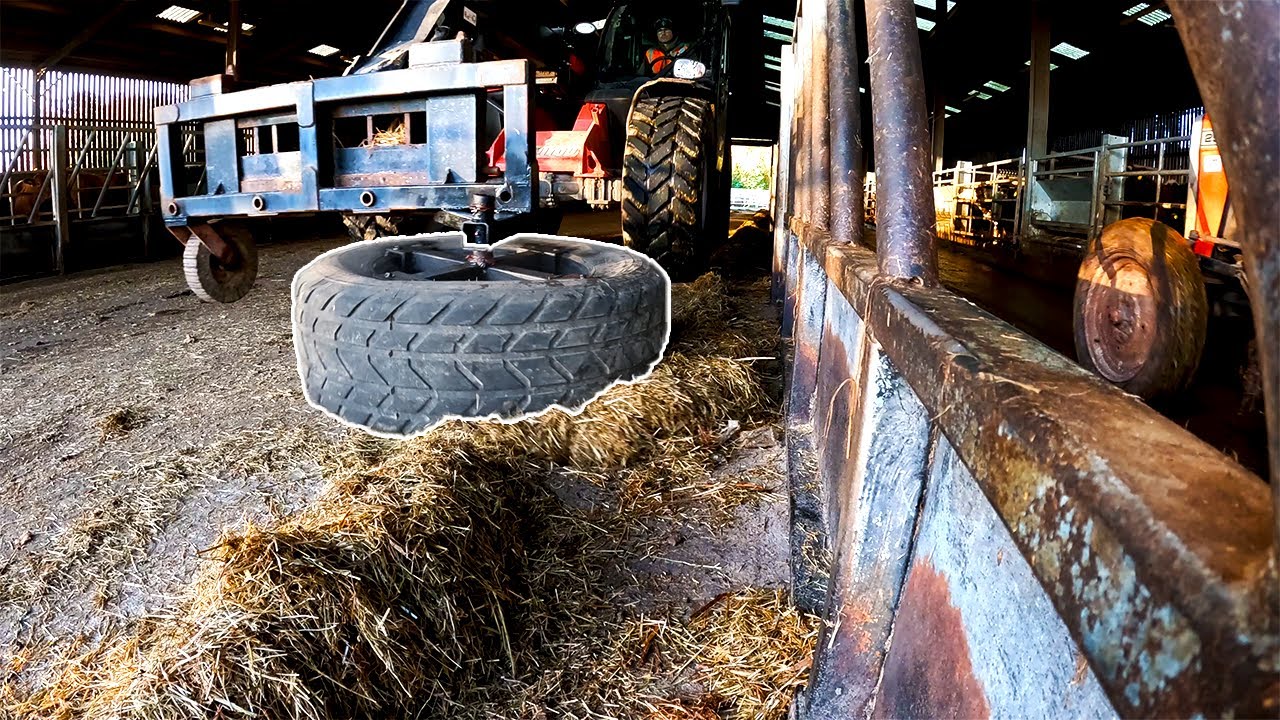 NEW FEED PUSHER! HAVE THE CALVES TURNED THE CORNER?