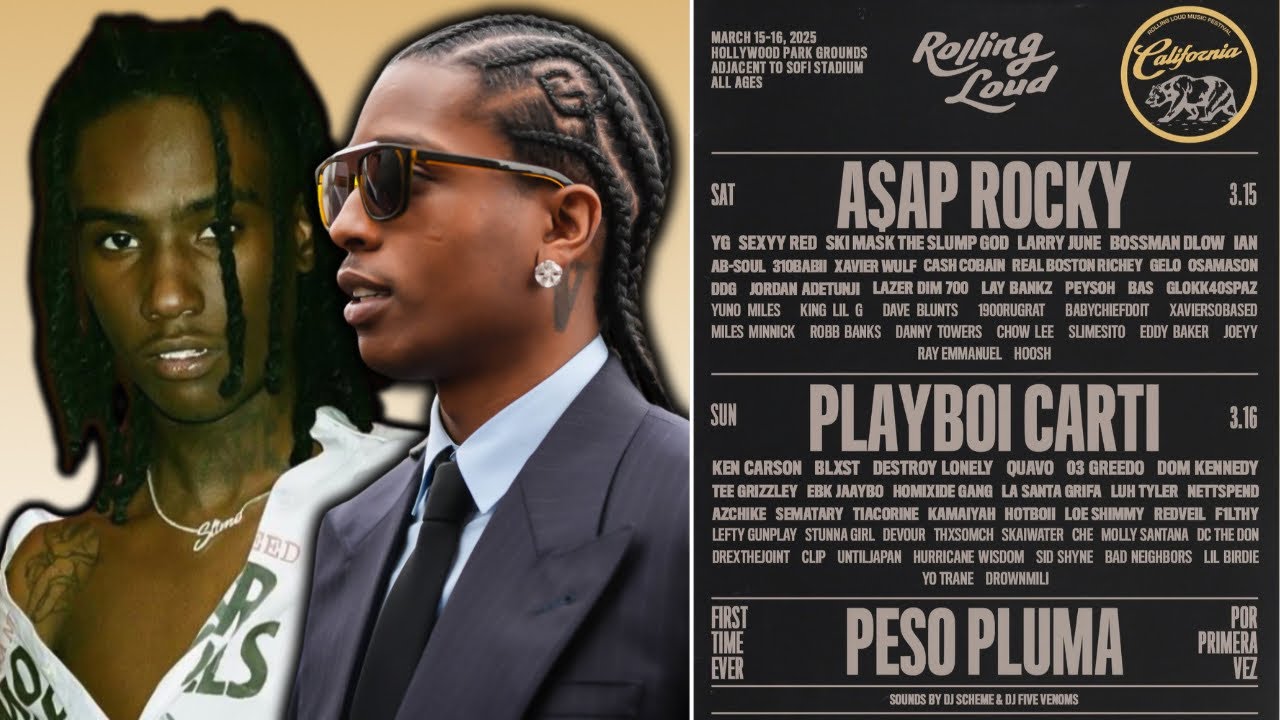 Rolling Loud Cali Day 1 Reaction.. (Asap Rocky, Sexy Redd, Osamason, Gelo, Lazer Dim)