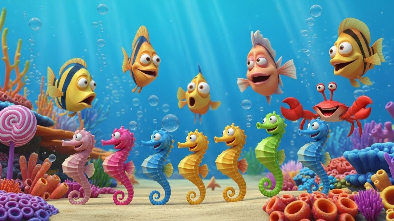 Under the Sea Party | Fun Ocean Song for Toddlers to Watch, Sing and Dance