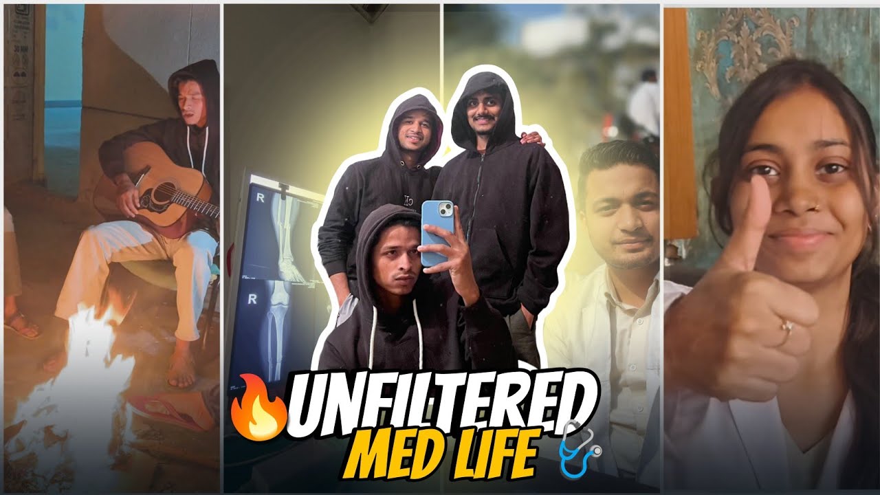 Unfiltered Med Life ⚕️- Exams and Clinical Postings🔥 ft: II Year Edition 💀