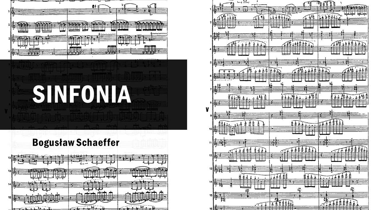 Bogusław Schaeffer - Sinfonia