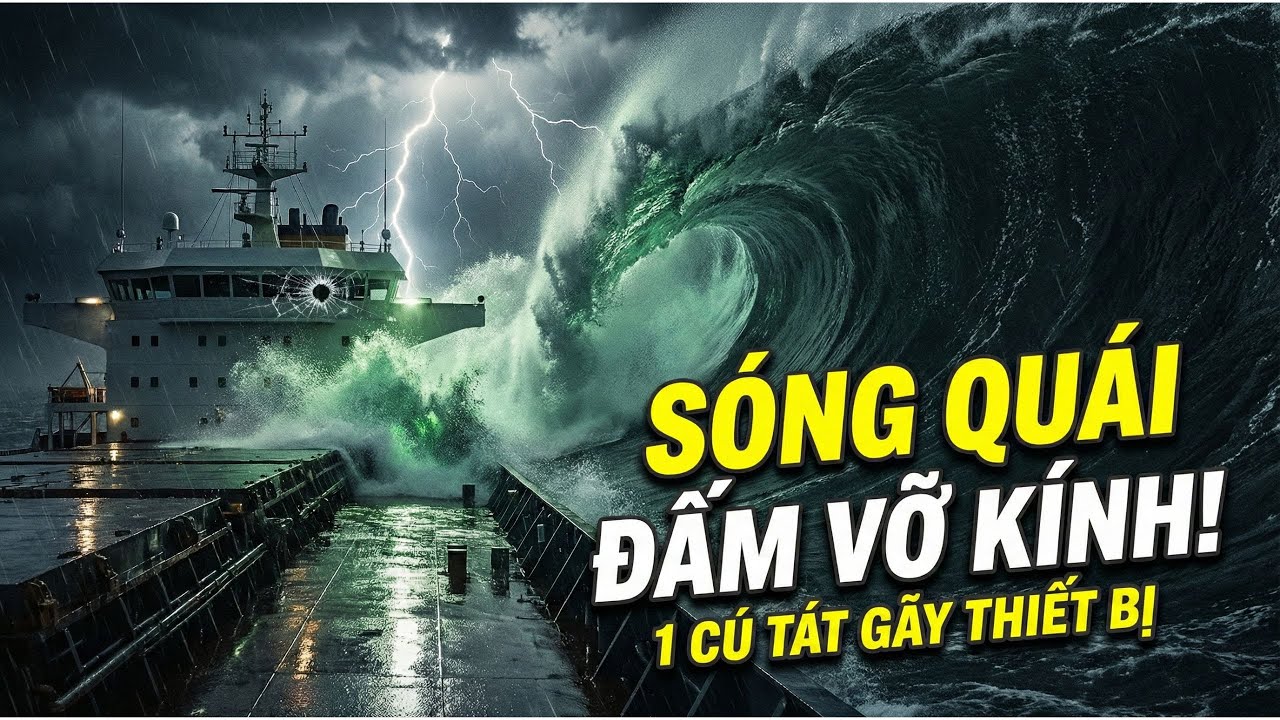 Bức Tường Nước Trong Đêm: Rogue Wave Và Cú Đấm Vượt Mọi Dự Báo