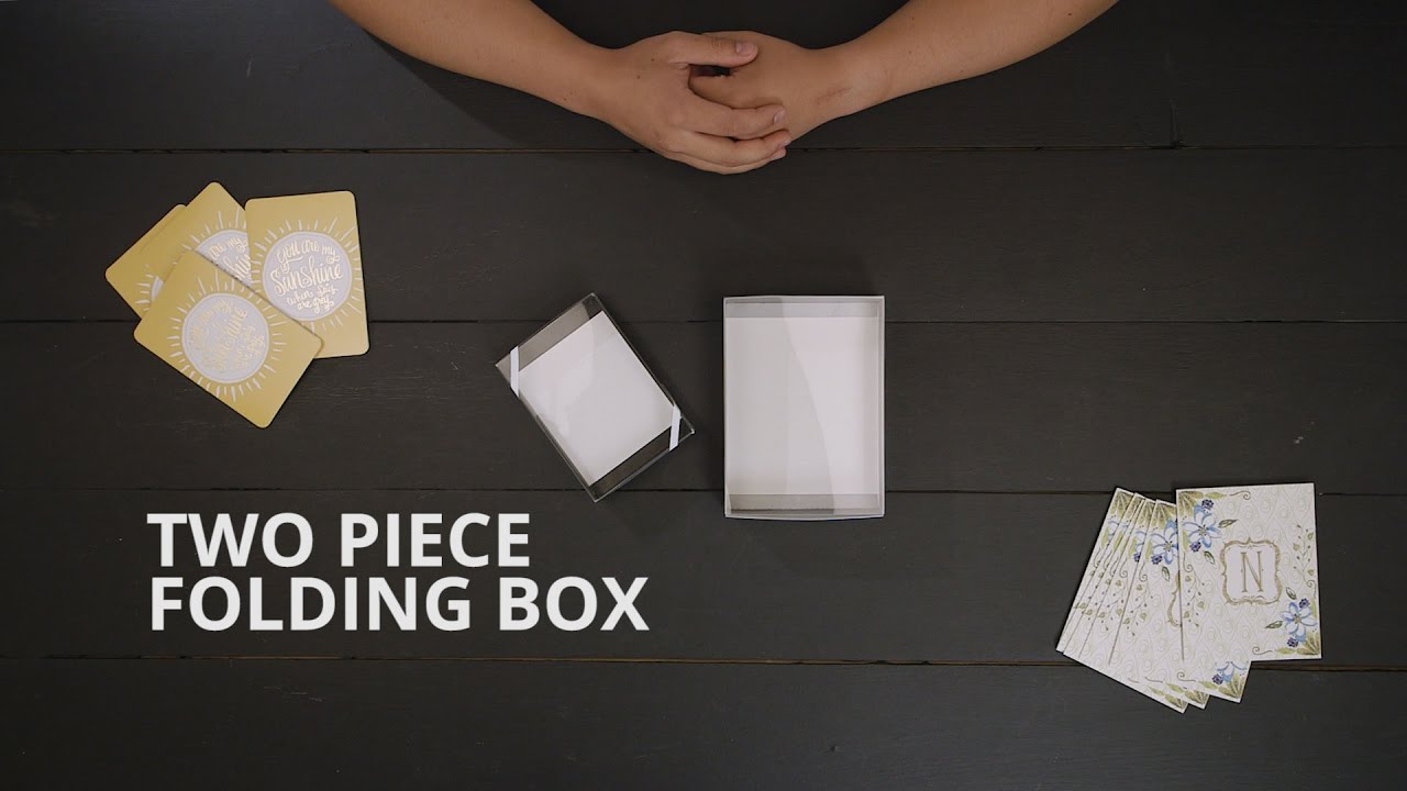 Two Piece Folding Box