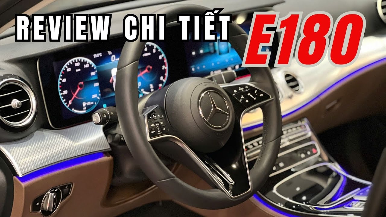 GIỚI THIỆU MERCEDES-BENZ E180 MỚI NHẤT 2025 | LĂN BÁNH CHỈ HƠN 2 TỶ | VŨ MERCEDES
