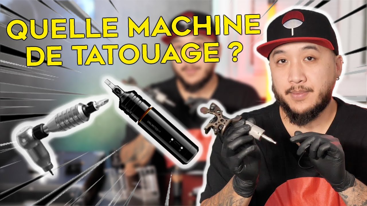 COMMENT CHOISIR SA MACHINE DE TATOUAGE ?