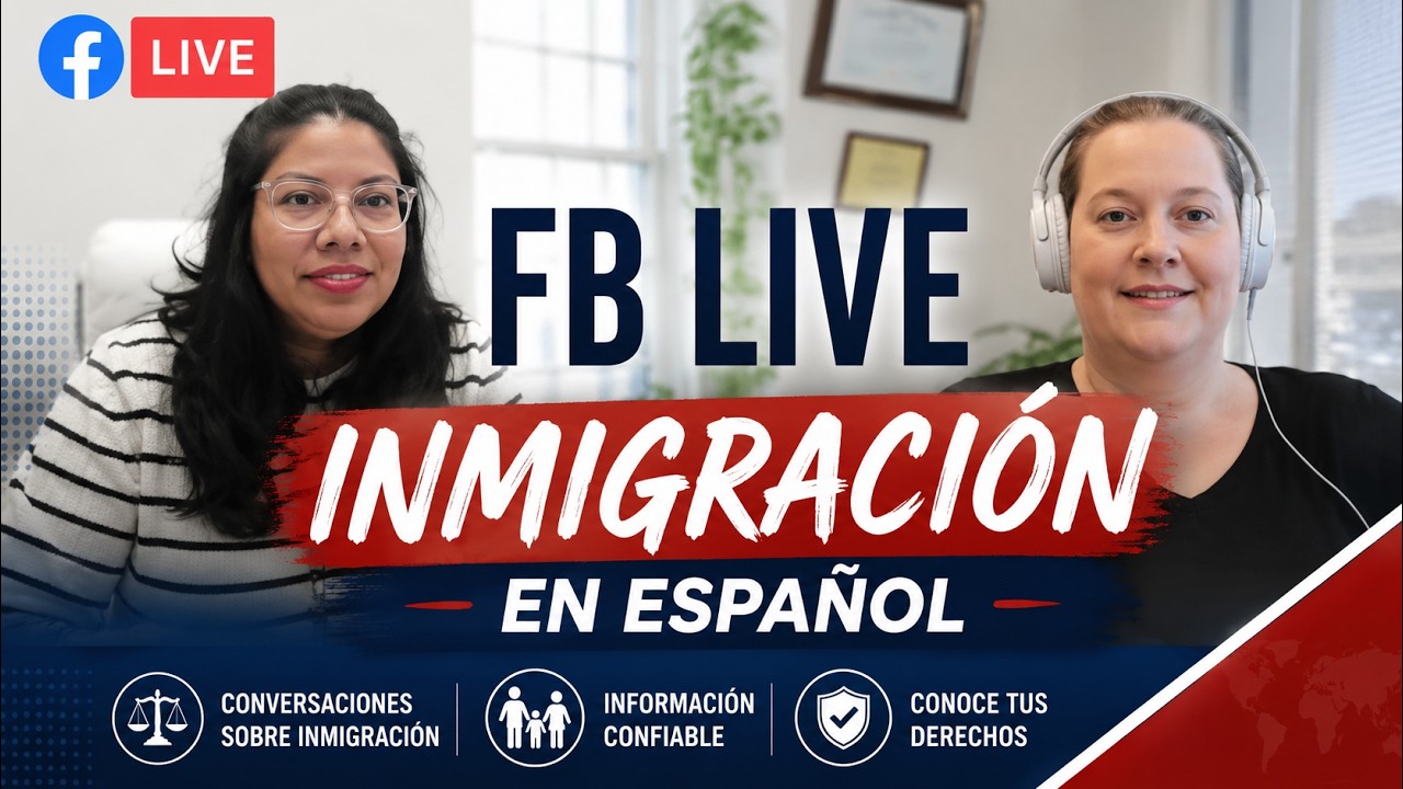 FB Live Inmigración (in Spanish)